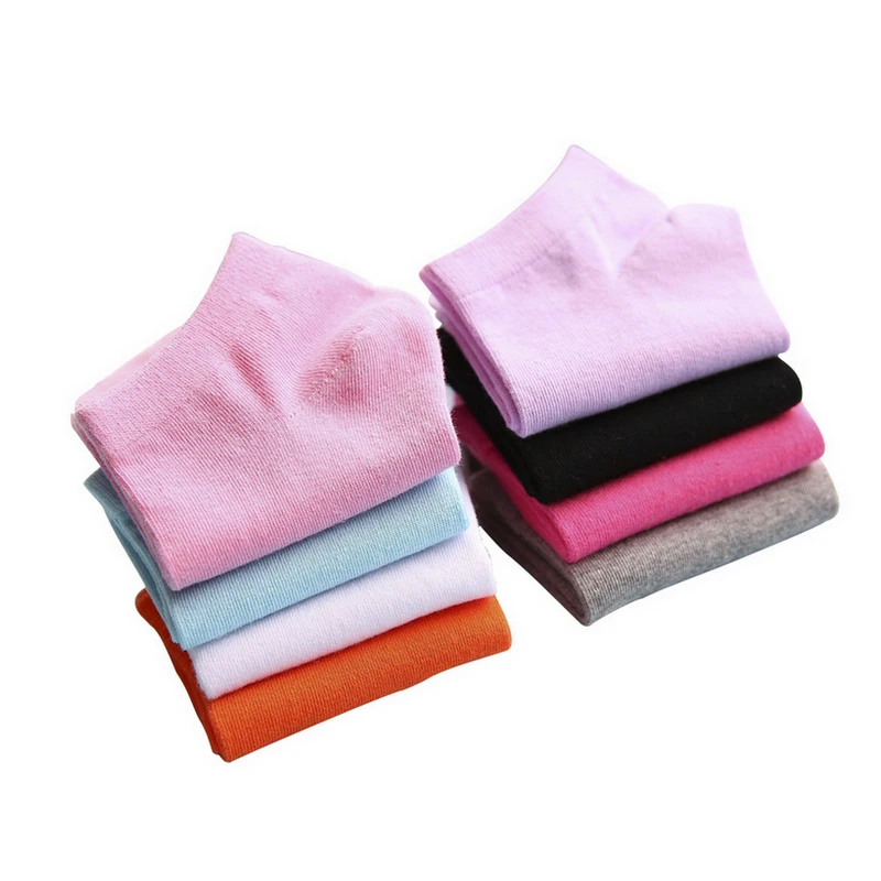 Носки женские хлопковые ярких цветов 8 пар/Лот | Женская одежда