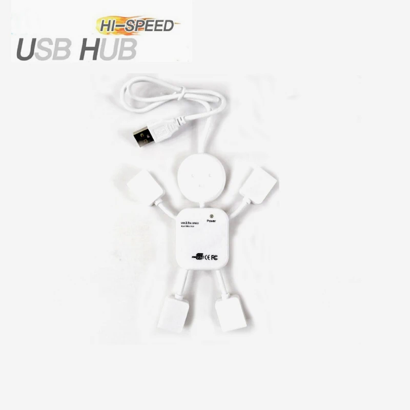 Новый 4 портовый высокоскоростной USB 2 0 кукольный концентратор сплиттер кабель