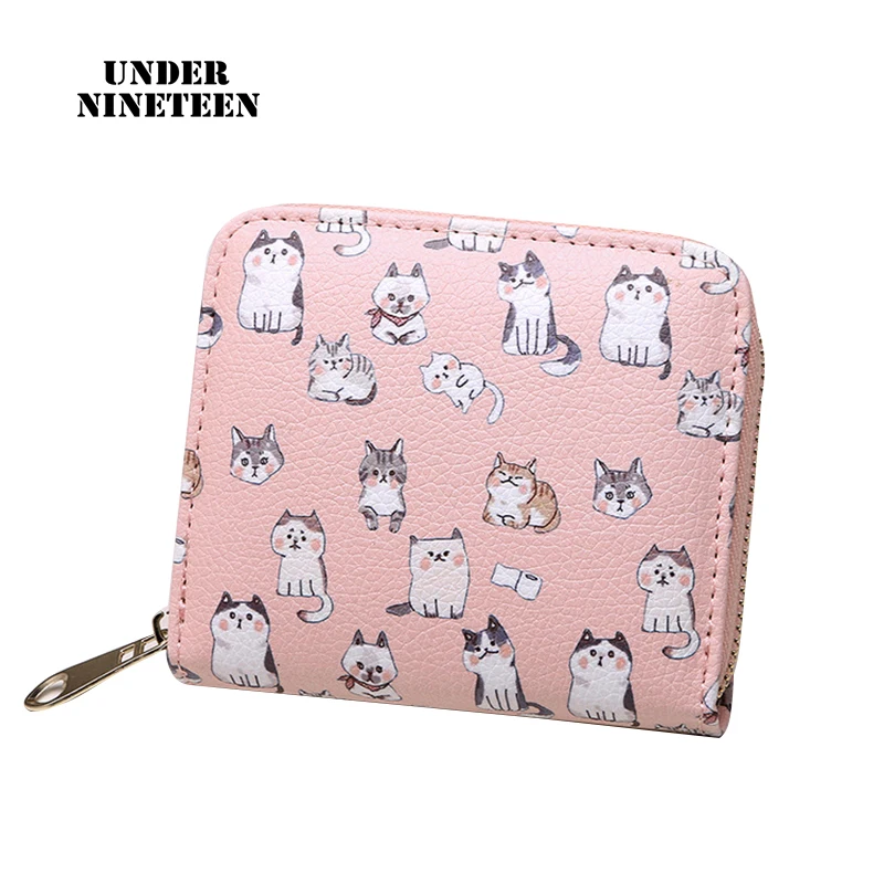 

Новые милые кошельки до девятнадцати, модные мини кошельки для женщин и девочек, кошелек с держателем для карт, кошелек для монет, бесплатна...