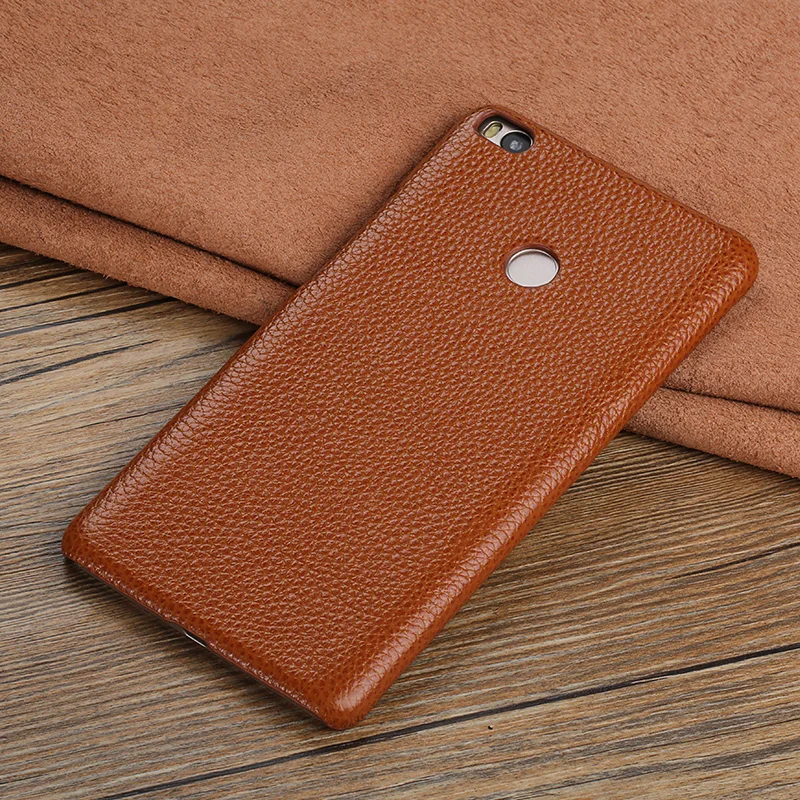 Роскошный чехол для мобильного телефона для Mi Max 2, чехол для мобильного телефона, усовершенствованный, на заказ, с рисунком личи, половина пакета, кожаный чехол