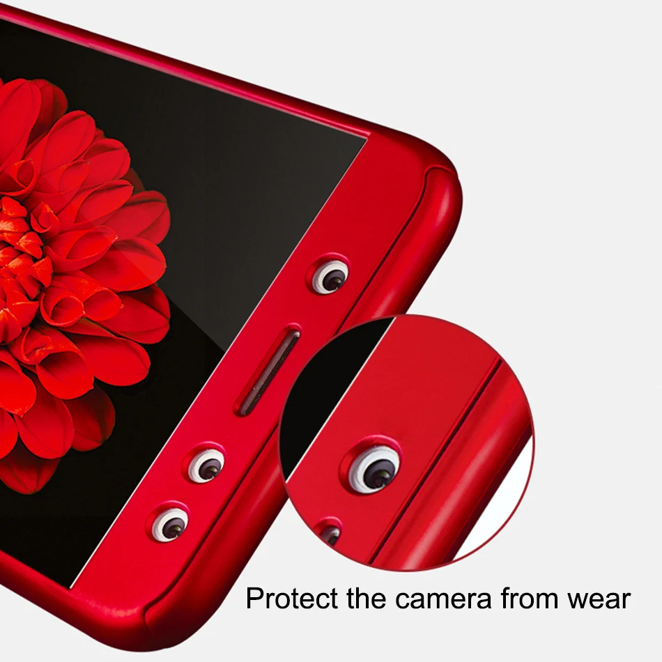 Proelio для redmi note3 note4 note4x note5a note5pro s2 чехол Роскошный ультра тонкий жесткий 360