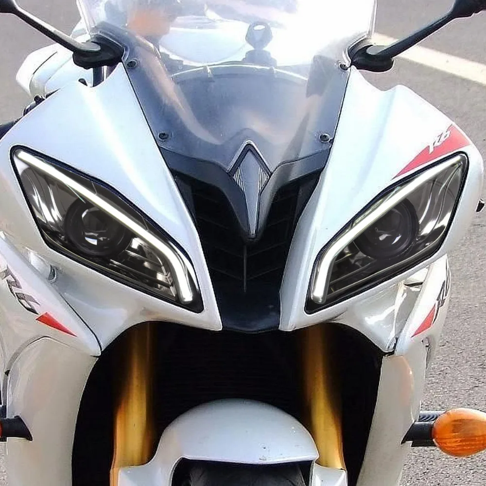 КТ светодиодная фара для Yamaha YZF R6 2008 2016 V2| |