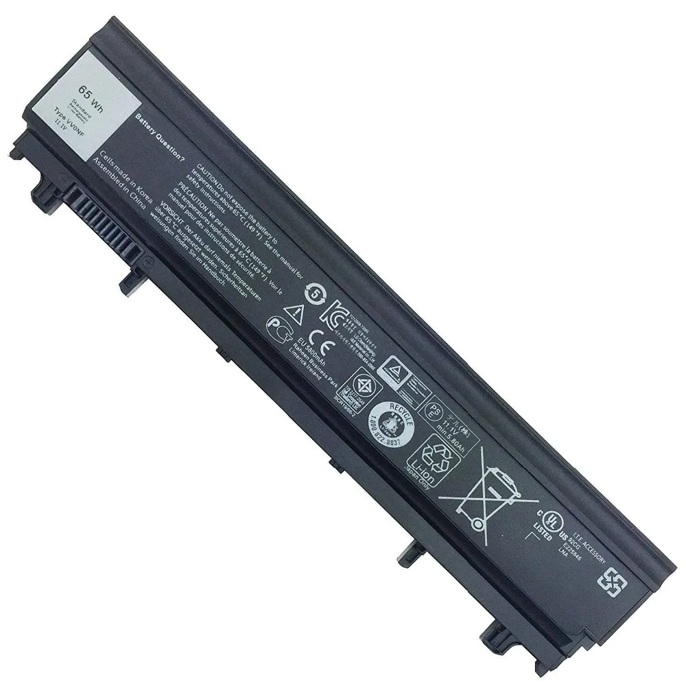 Японский Аккумулятор для ноутбука DELL Latitude E5440 E5540S Vv0nf 0m7t5f 0k8hc 1n9c0 7w6k0 F49wx Nvwgm Cxf66 Wgcw6