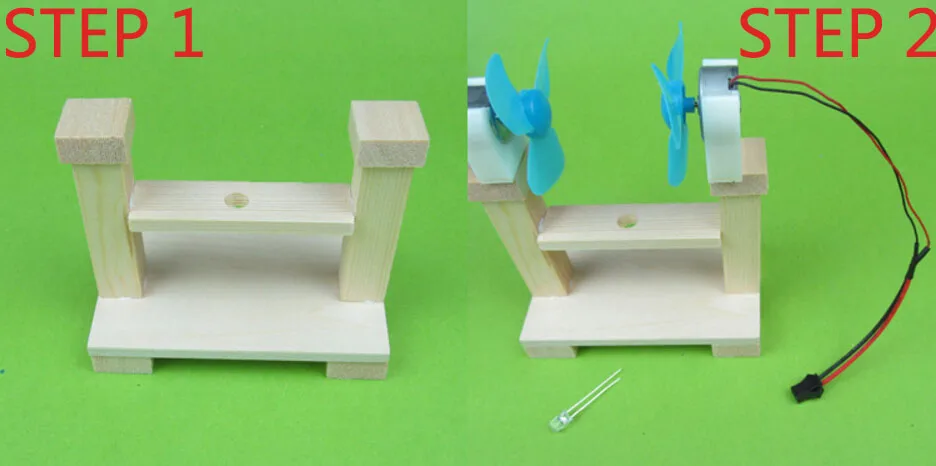 DIY модель ветряной турбины физическое научное изобретение учебные инструменты