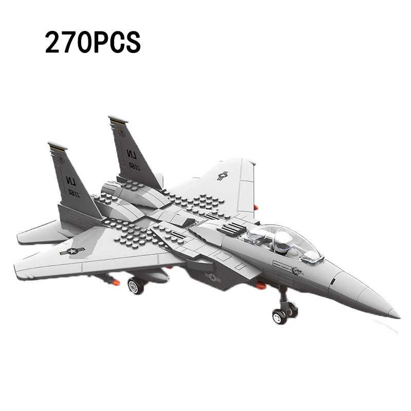 Военные серии СОВМЕСТИМЫ legoing летательных аппаратов Перевозчик gunship F15