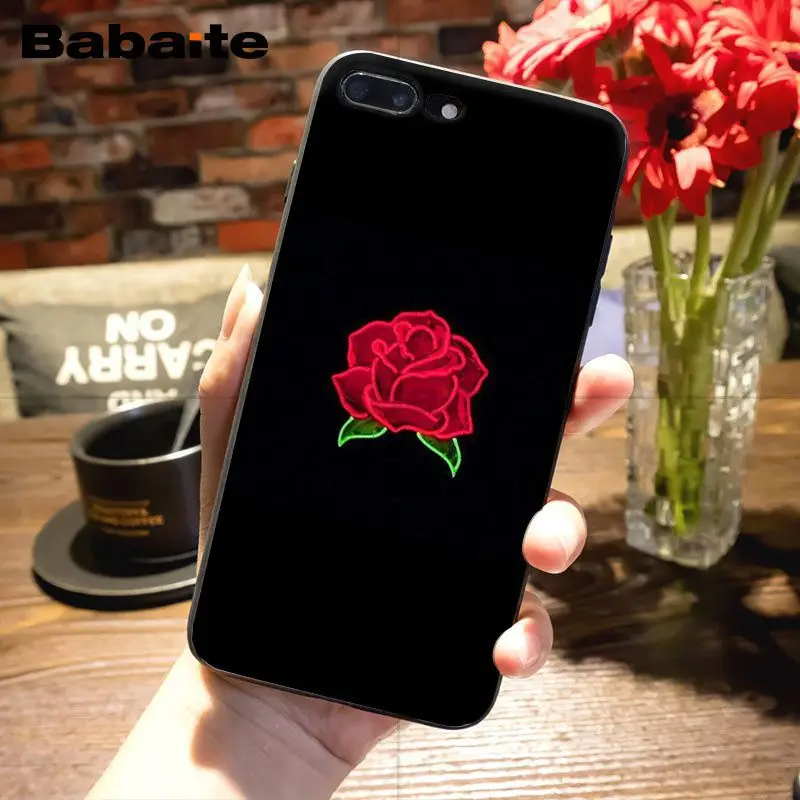 Babaite крутая Роза красочные милые аксессуары для телефонов Чехол для Apple iPhone 8 7 6 6S Plus X XSMAX 5 5S SE XR крышка 11 11pro 11promax