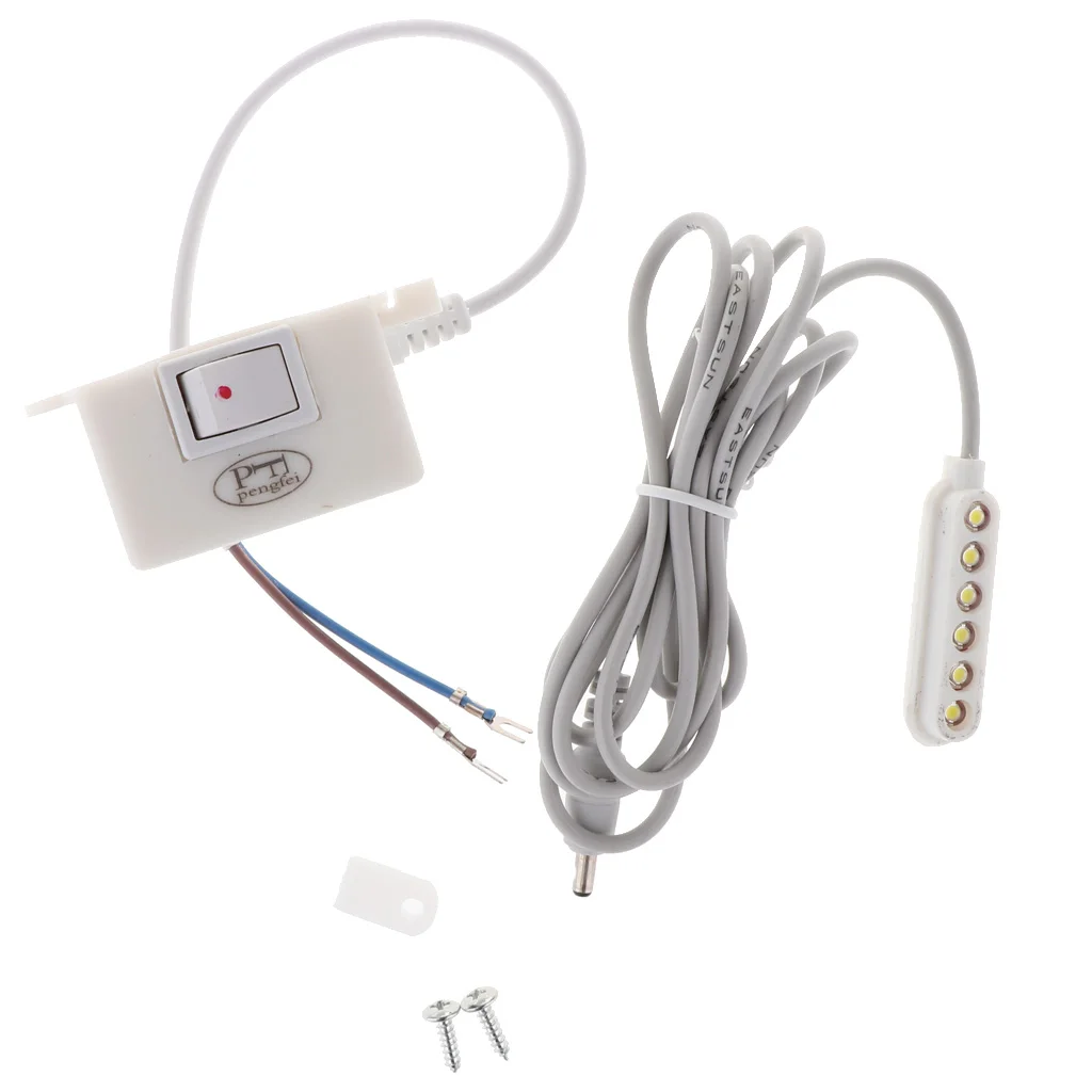 6 светодиодных ламп Универсальная швейная машина с магнитным основанием