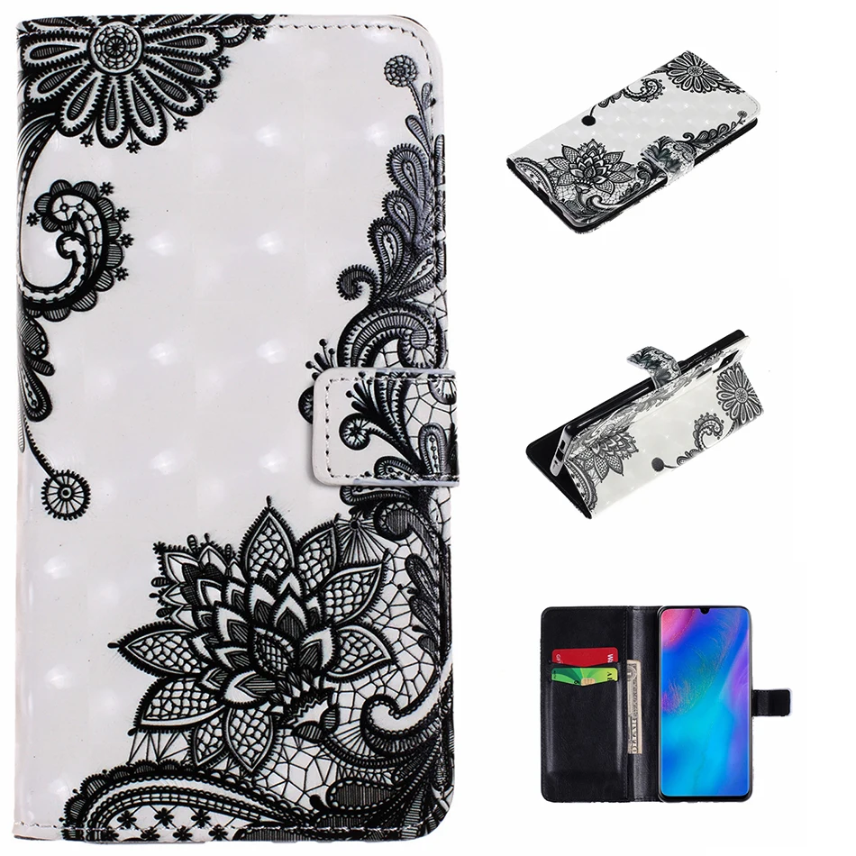 Роскошный чехол для huawei mate 20 lite P30 P20 Nova 2i P9 Lite Mini P smart Honor 7A Pro Y5 Y6 Prime чехлы из искусственной кожи
