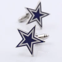 kflk hot jewelry in 2017 new product for the mans blue star shirt with high quality and brand luxury wedding men guests