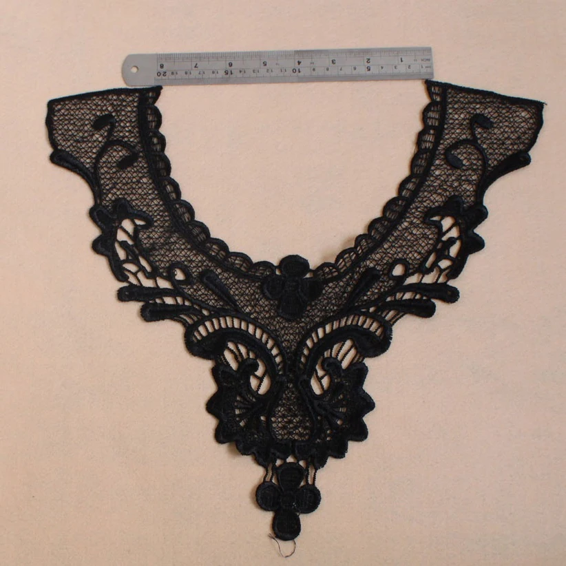 Misaya 1 шт. молочный шелк белый/черный гипюр кружевная ткань свадебное платье