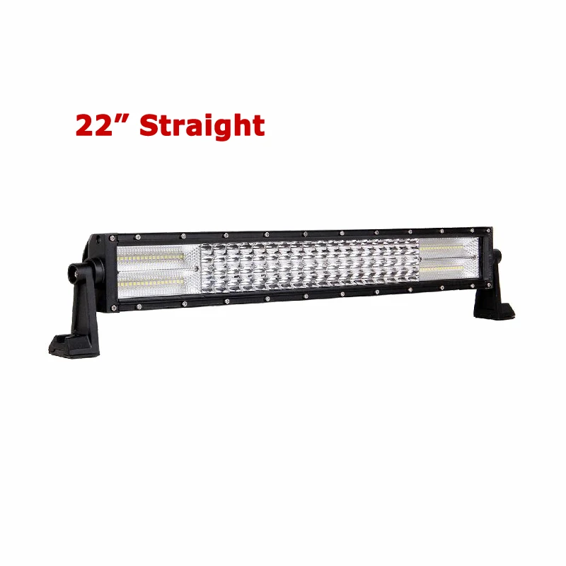 22inch no wire Oslamp 4 ряда 2" 32" 4" 52" прямой светодиодный светильник бар Offroad светодиодный бар 432 W/612 W/792 W/972 W и луч Combo Quad строкавнедорожник светодиодный рабочий светильник - Цвет: 22inch no wire