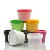 1pc 50ml 100ml refillable bottles plastic empty makeup jar pot travel face creamlotioncosmetic container travel accessories