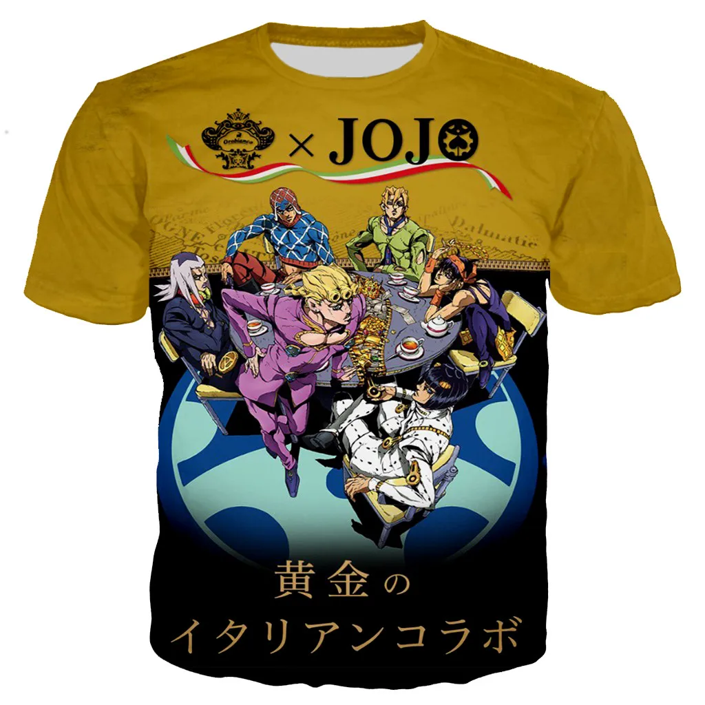 Новое поступление популярная аниме Джоджо необычный Адвент 3D печать для мужчин и