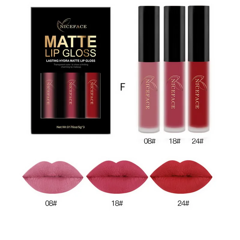 Hotest Nude Batom Mate блеск для губ макияж жидкая губная помада с увлажняющим действием