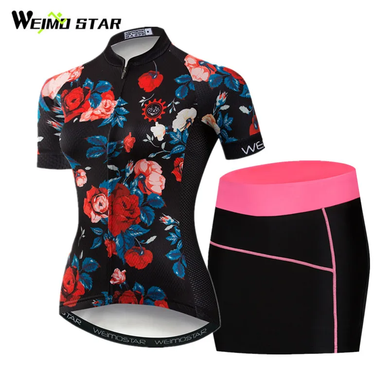 Weimostar 2018 Женский комплект Джерси для велоспорта pro team Racing горный велосипед одежда