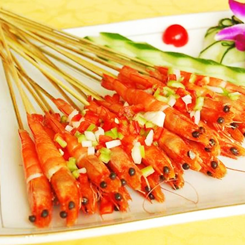 Натуральная приблизительная вилка для фондю обжарки фруктов Kabob 40 см x 4 мм ватные