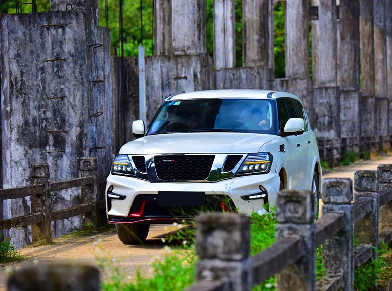 2 шт. светодиодный головной светильник s для Nissan Armada-Автомобильный светодиодный светильник s двойной ксеноновый Объектив Автомобильные аксессуары дневные ходовые огни противотуманный светильник