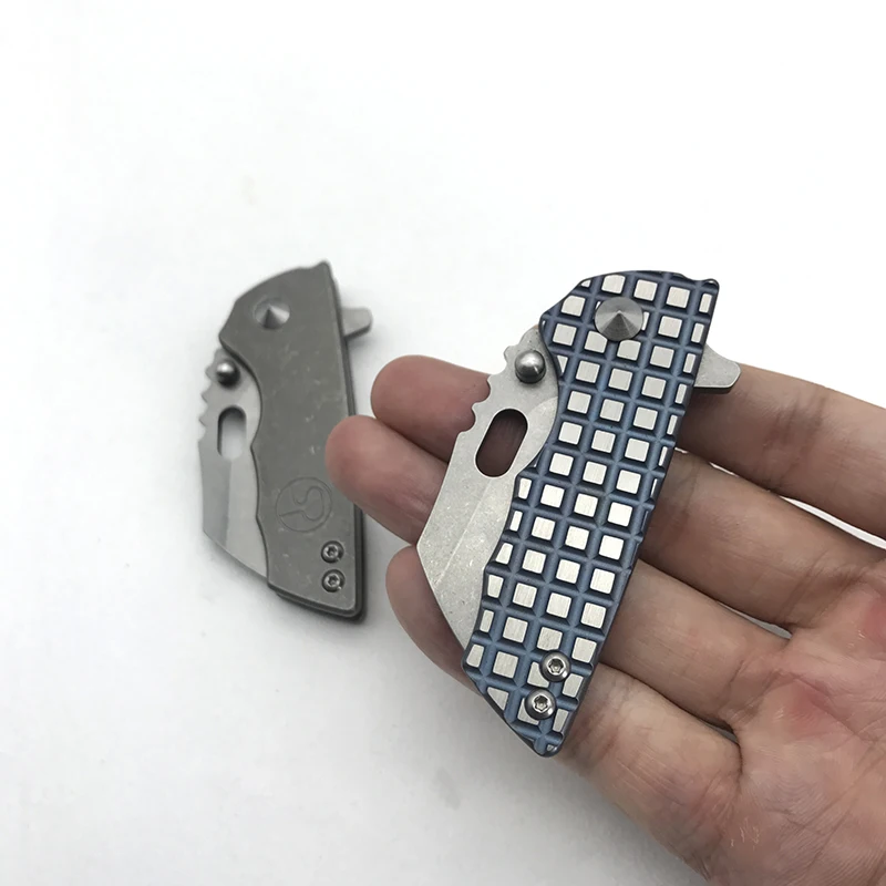 Прохладный спасения EDC Мульти инструменты лагерь Мини карманный нож маленький