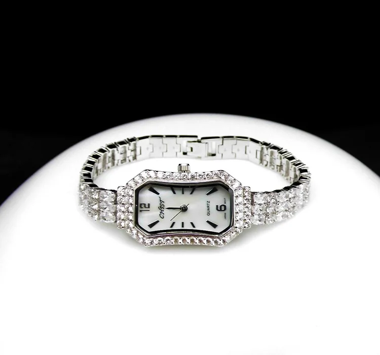 S925 Sterling Silver Vintage Thai Silver Fashion New Bracelet Female Gift Quartz Watch Detachable Section Bracelet