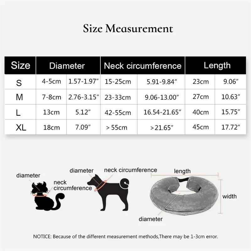 Ошейник спасательный круг для питомца собаки поводок защиты от укусов надувной