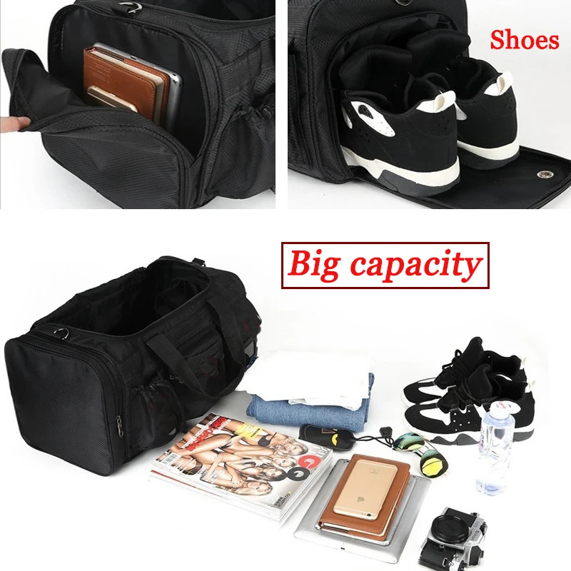 Спортивные сумки для тренировок мужчин и женщин многофункциональные