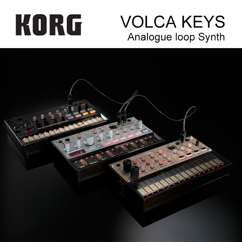Аналоговый синтезатор Korg Volca Keys полифонический аналоговый звуковой двигатель и