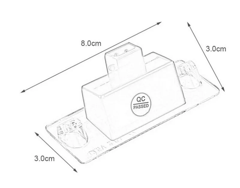 2 шт. 24LED для Audi A4 B5 A3 8L S5 B5 A3 S3 A4 S4 лампа номерного знака задний фонарь освещения номерного знака номер