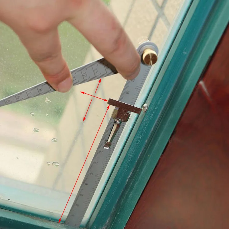 Сварочный конус щупа манометр Gage Нержавеющая Сталь Линейка для замера глубины