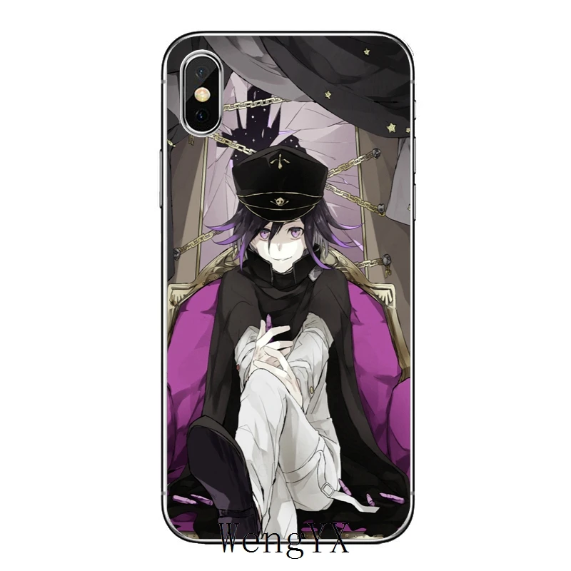 Ouma-Girl-A-14 Тонкий, из ТПУ, мягкий чехол для телефона Apple iPhone X XR XS Max 8 7 6s 6 plus SE 5S 5c 5 4S 4 Kokichi Ouma Girl Аниме - Цвет: Ouma-Girl-A-14