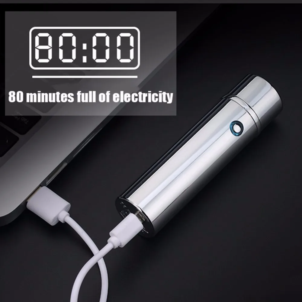 Шесть Дуг Зажигалка более мощный USB Перезаряжаемый Электрический Импульсный Зажигалка плазменный курительный ветрозащитный электронный прикуриватель зажигалки зажигалка usb электронная зажигалка