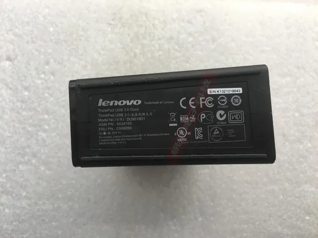 Фото Док-станция Lenovo Thinkpad USB 3 0 DU9019D1 для серии W530 E430 E540 L540 б/у Инструменты Док-станция Lenovo Thinkpad USB 3 0 DU9019D1 для серии W530 E430 E540 L540 б/у Инструменты