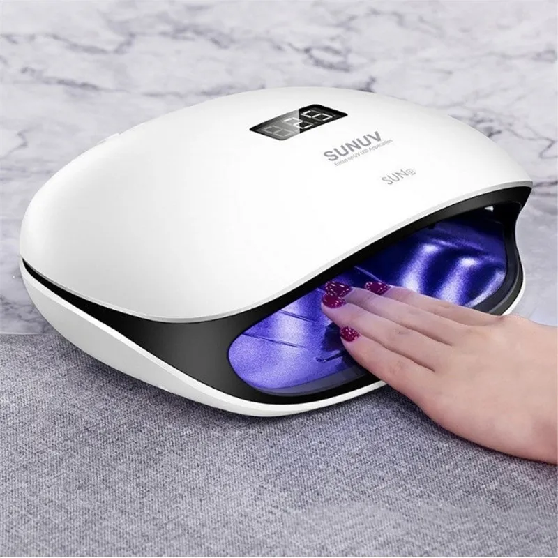 Pro SUN 4 48 Вт Сушилка для ногтей УФ-лампа светодиодный светильник Daul Hands ЖК-дисплей Быстрая отверждение всех лаков для ногтей ледяная лампа машина для ногтей