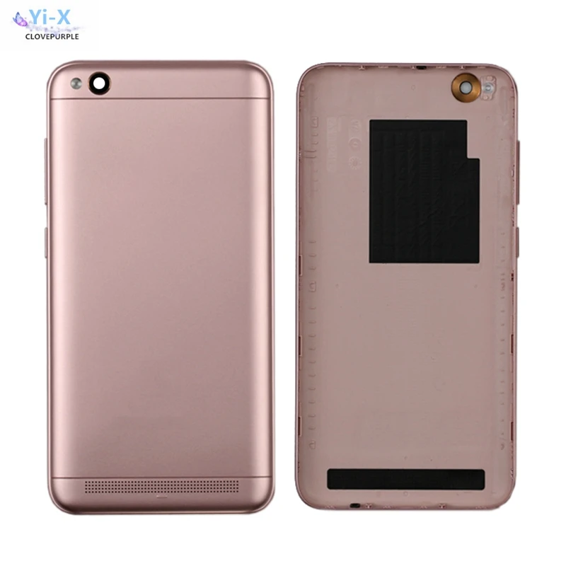 Новый корпус для Xiaomi Redmi 5A 5 A задняя крышка аккумулятора с кнопкой включения