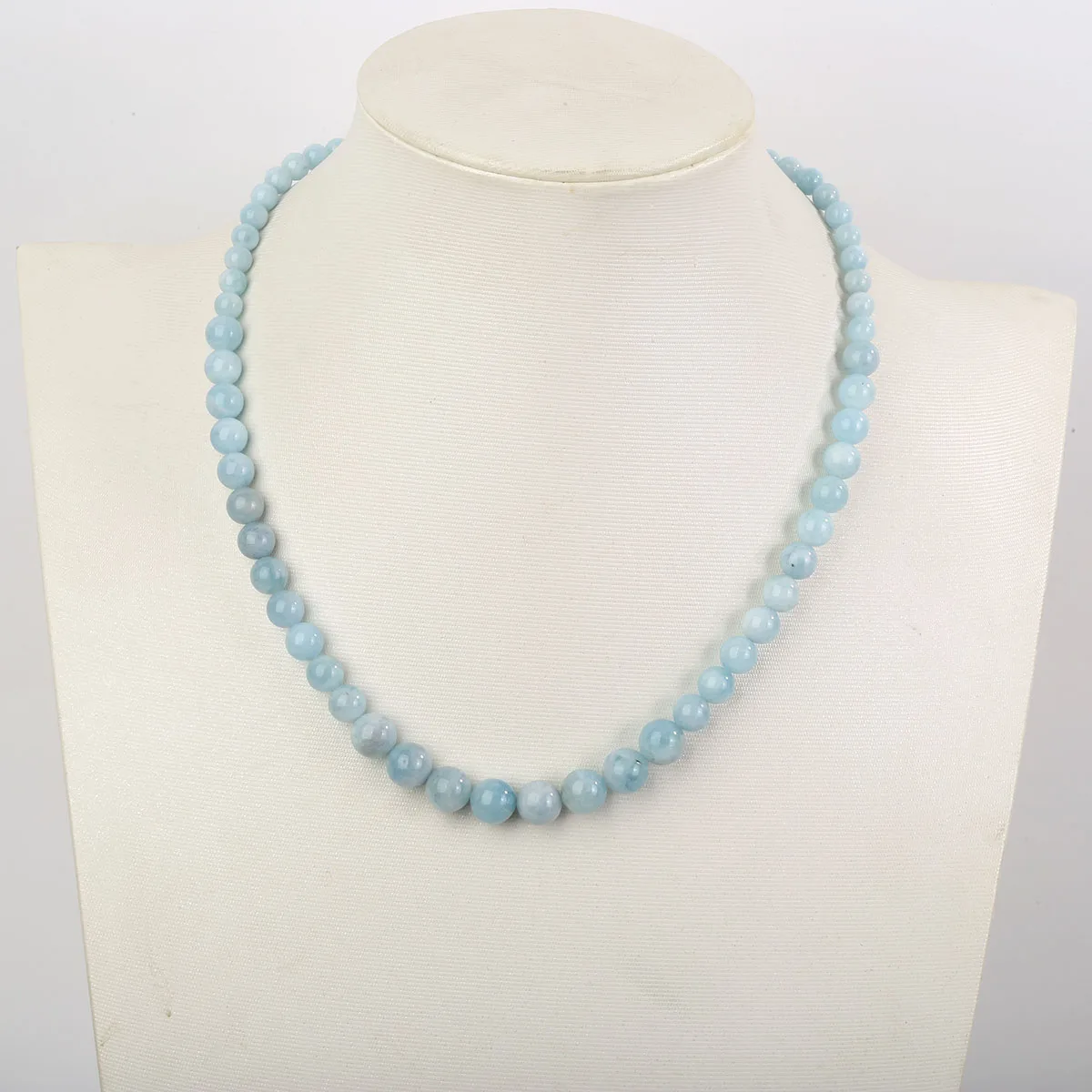 Женский комплект из колье и серёг серебра 925 пробы