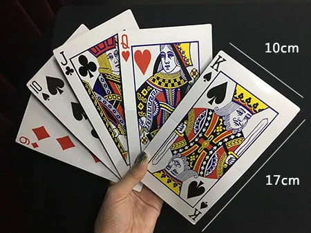 Новые карточные кости(5 кубиков) магические трюки карты Джамбо в кости Волшебная сцена уличные аксессуары Иллюзия реквизит для фокусов комедии