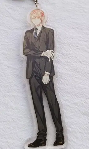 C12cm 1 шт. 12 см заводская цена! Yaoi Fan BL Love Ogeretsu Tanaka BITCH-BO YARICHIN десять раз Двойные Кольца Подвески Автомобильный держатель для ключей - Цвет: C12cm