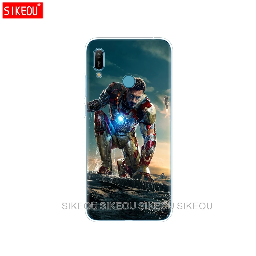 10880 Чехол для Huawei Y6 Y7 Y9 pro Prime чехол на Honor 8A PRO 8X10 i чехол Marvel мстители супергерой Капитан Железный человек танос - Цвет: 10880