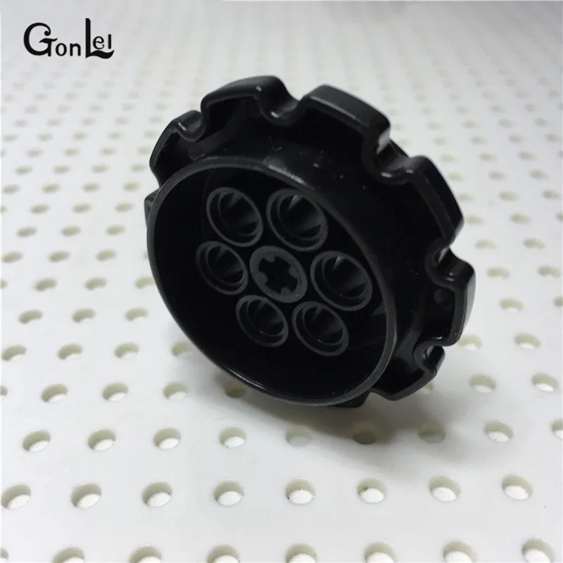 TECHNIC PARTS Technic Звездочка колеса большого гусеничного MOC кирпича совместима с No.57519 DIY