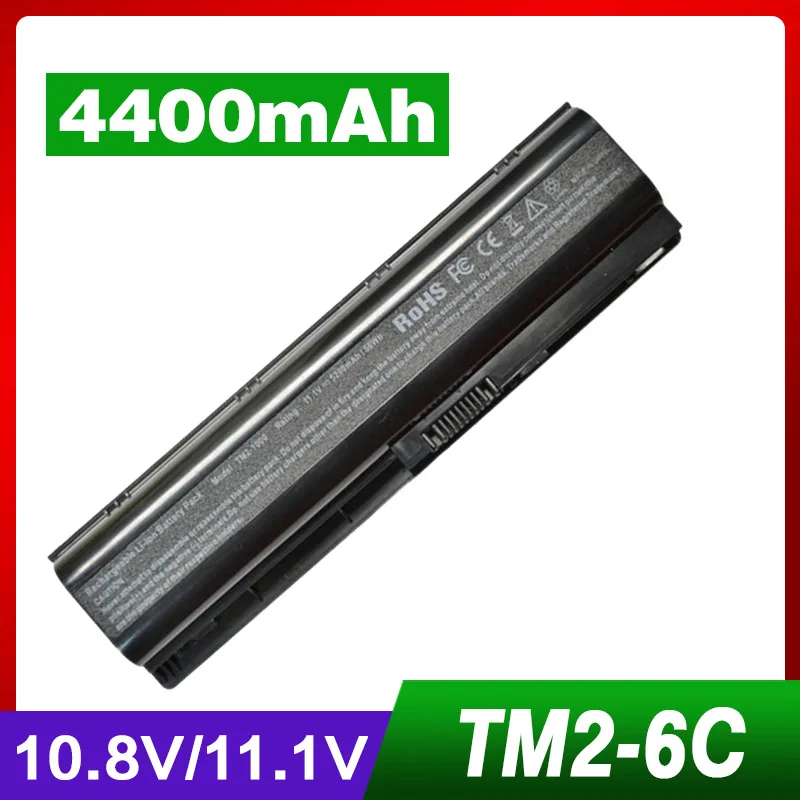 Аккумулятор для HP TouchSmart TM2 TM2T 6 ячеек TM2T-1000 582215-241 TM2T-2100 HSTNN-DB0QTM2-1001TX TM2-1001XX TM2-1005tx |