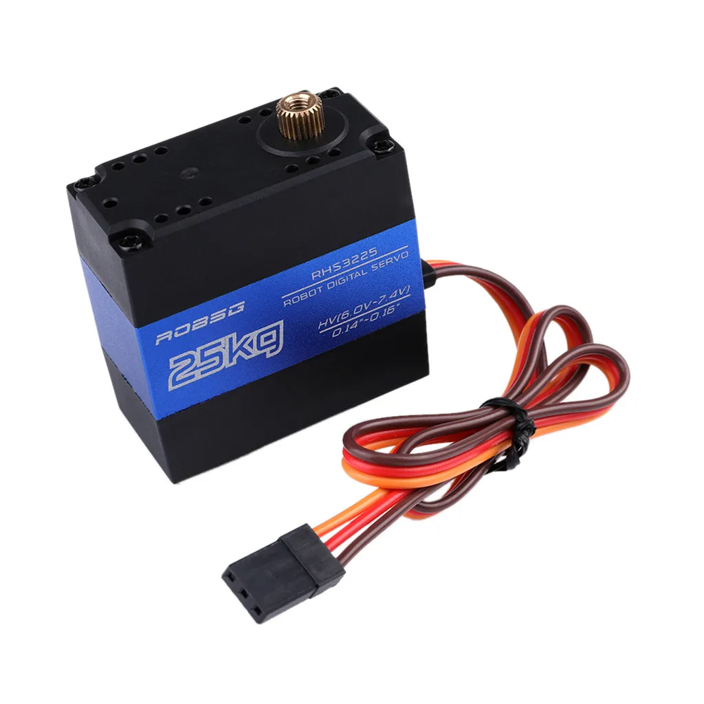 RHS3225 270 градусов цифровой RC сервопривод 25 кг Крутящий момент металла