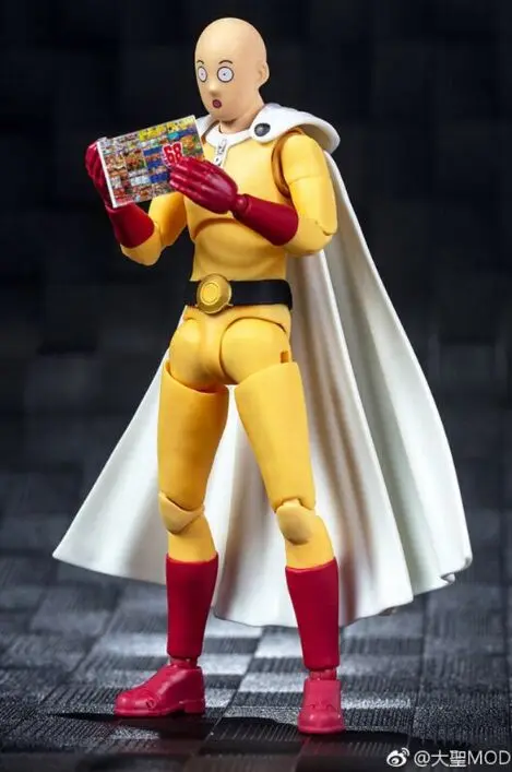 in stock GREAT TOYS Dasin anime ONE PUNCH MAN Saitama action figure GT model toy 1/12 | Игрушки и хобби