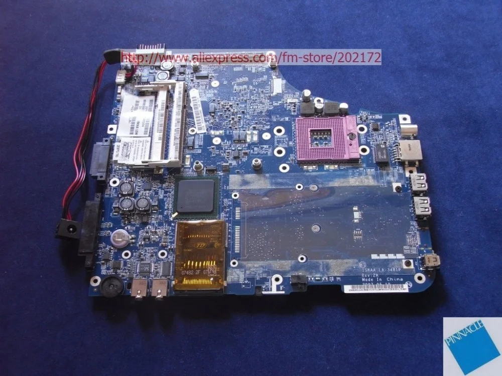 K000054980 материнская плата для Toshiba satellite A200 A205 LA 3481P ISKAA L0W|motherboard motherboard|toshiba a200
