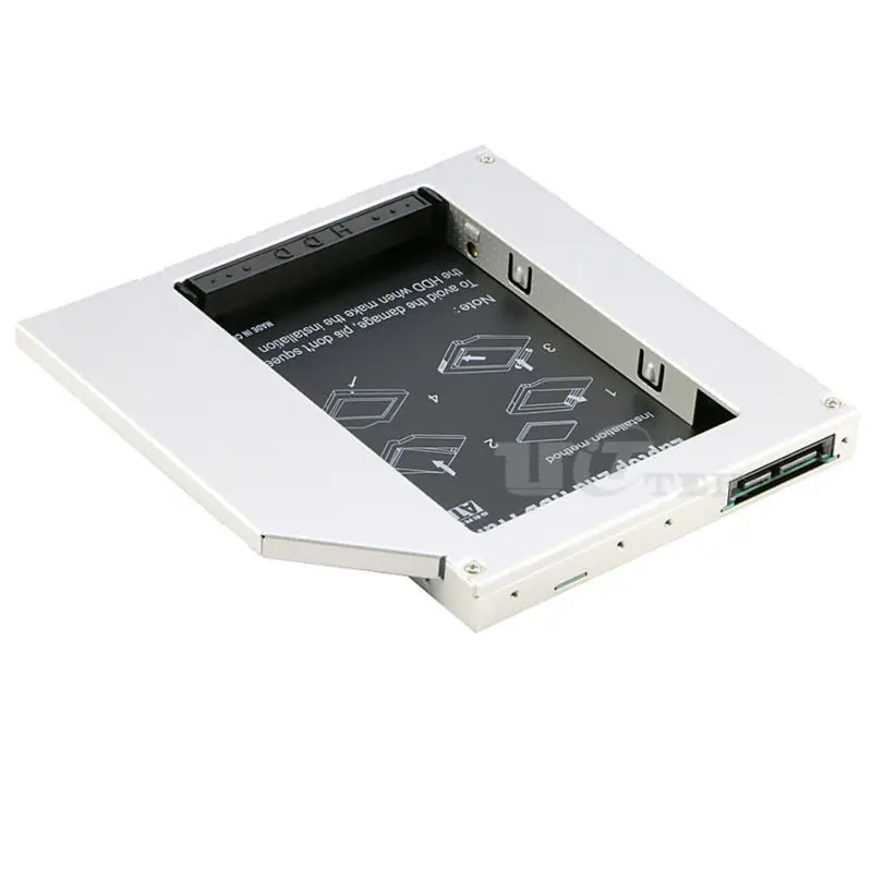 Универсальный 2-й жесткий диск 12 7 мм SATA на HDD носитель для HP Dell Acer BenQ ASUS LENOVO |