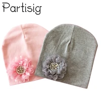 baby hat winter baby cap cotton floral hat for baby girl flower children cap kids accessories