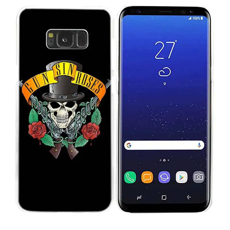 15 Пистолеты n roses хорошее время для samsung Galaxy Note 8 9 M30 M20 M10 S10 S9 S8 плюс S7 S6 Край жесткий пластиковый телефон Чехол - Цвет: 15