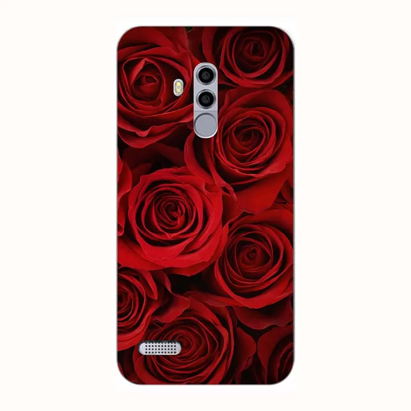 Модные телефонные Шкафы для Leagoo T8s 5,5 дюймов Мягкий ТПУ мобильный мультфильм печатных для Leagoo T8s сумки