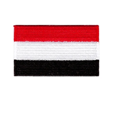 Yemen Азиатский флаг вышивка железа на патчи аппликация на одежду стикер - Цвет: Yemen