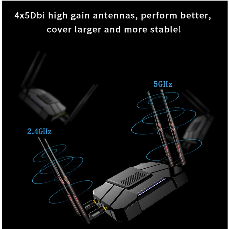 Wi-fi роутер 4g с сим-картой слот 4G антенна точка доступа 4x10/100/1000 Мбит/с 802.11ac wifi