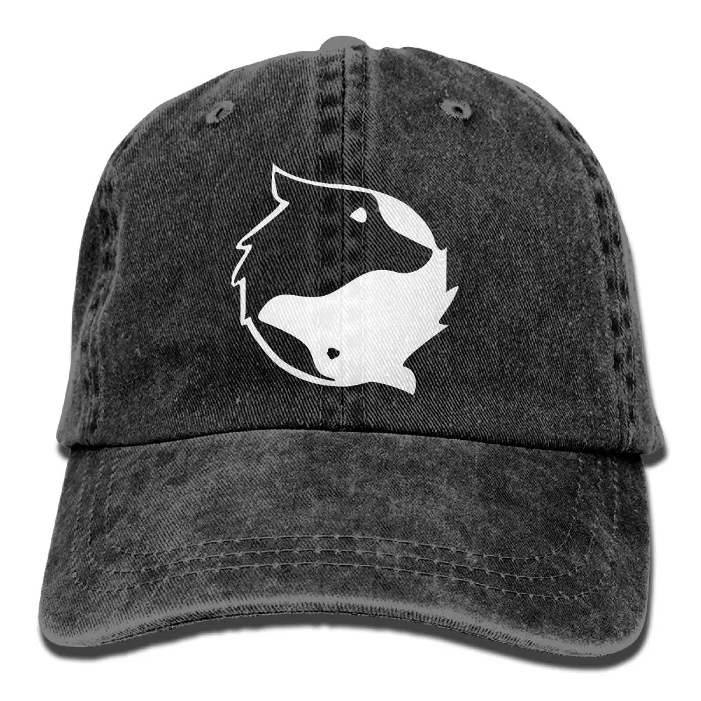 SAMCUSTOM Wolf howling 3D креативные вымытые джинсовые шапки Осенние Летние мужские и
