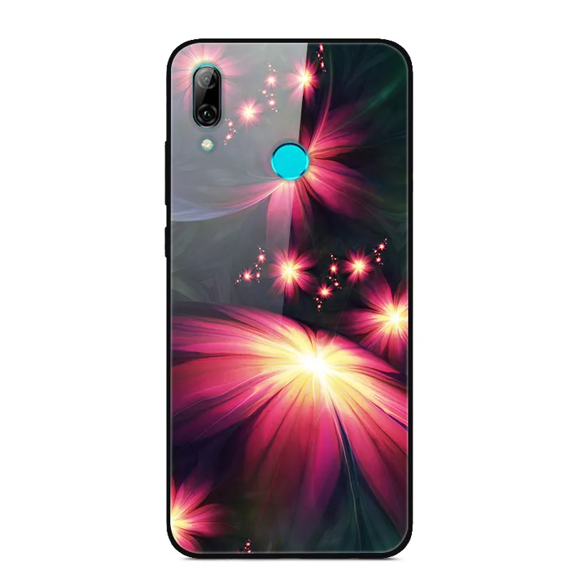 12 Для huawei P Smart чехол, закаленное стекло, задняя крышка, Жесткий Чехол для huawei P Smart, POT-LX1, чехол для POT-LX3, PSmart, чехол - Цвет: 12